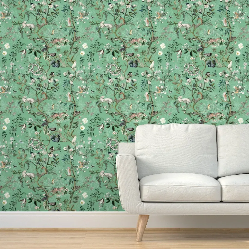 Wild Future Jennifer Peel and Stick Wallpaper - Green product