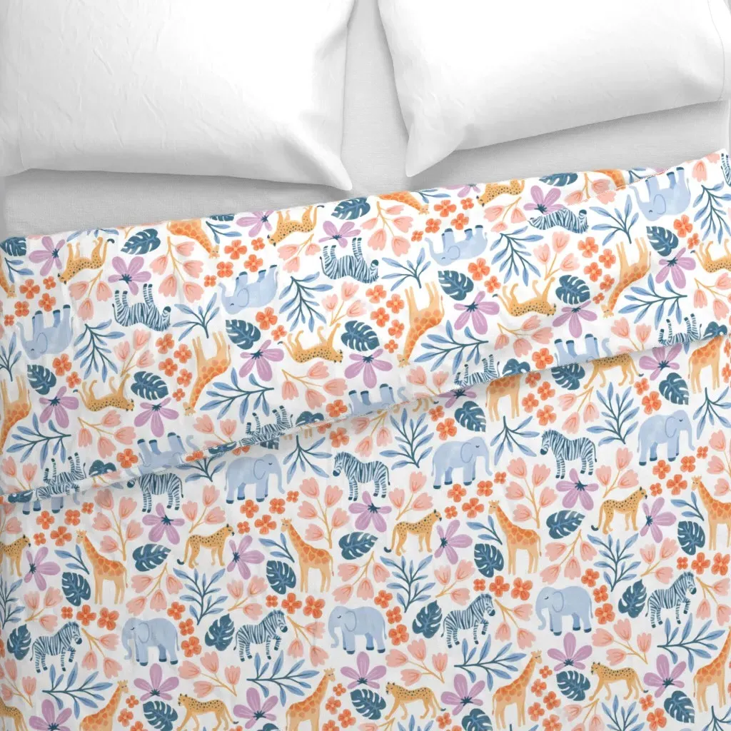 Wild One Duvet Cover - Light Blue alternate view