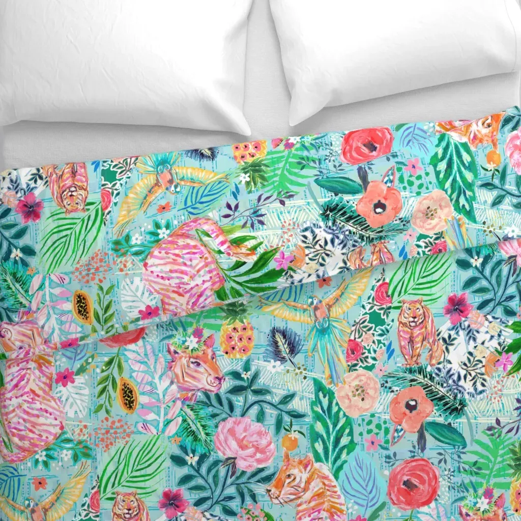 Wildwood XLarge Duvet Cover - Pink alternate view