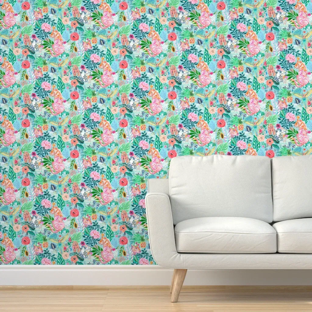Wildwood XLarge Peel and Stick Wallpaper - Gray product