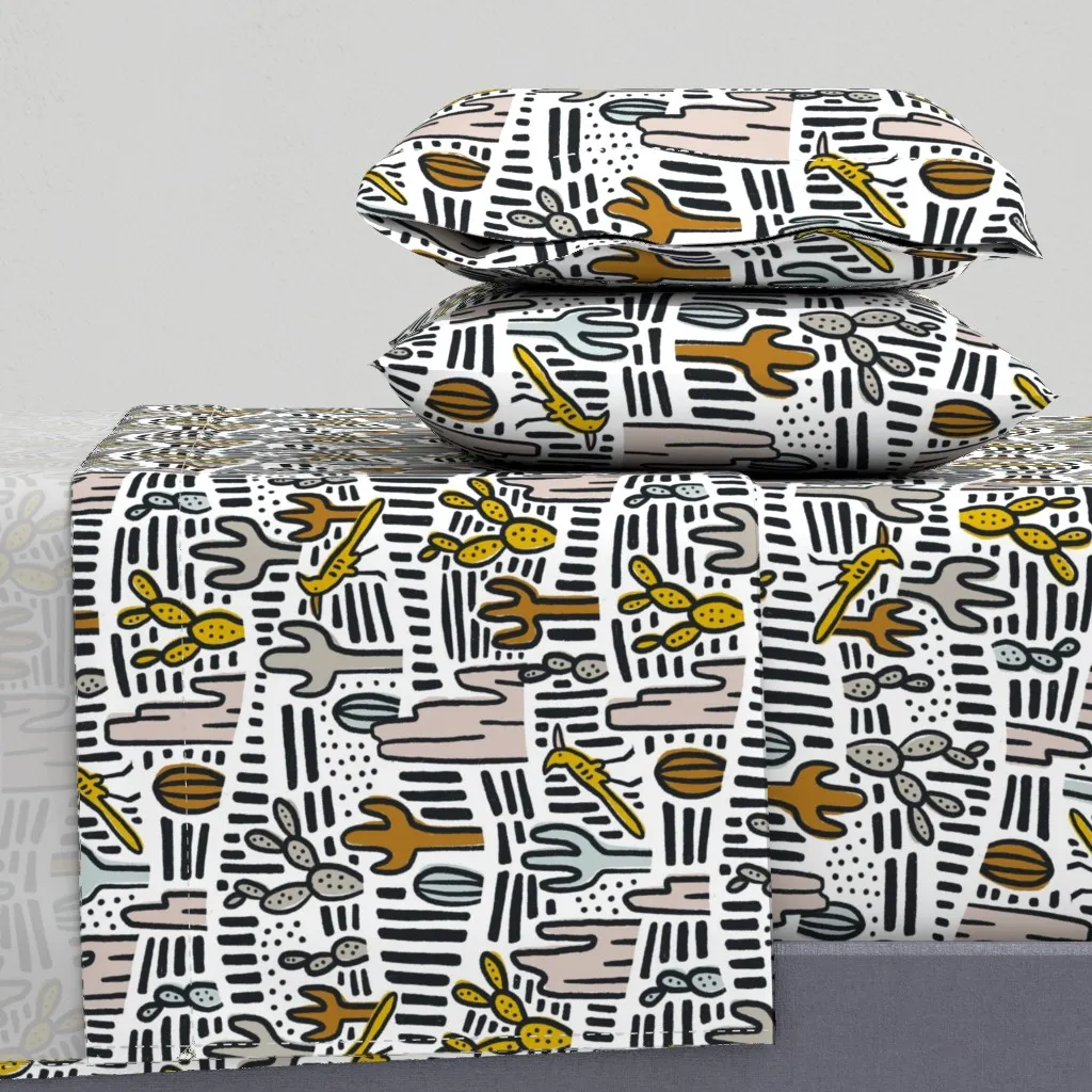 Wiley Light Full Sheet Set - Mustard Yellow product