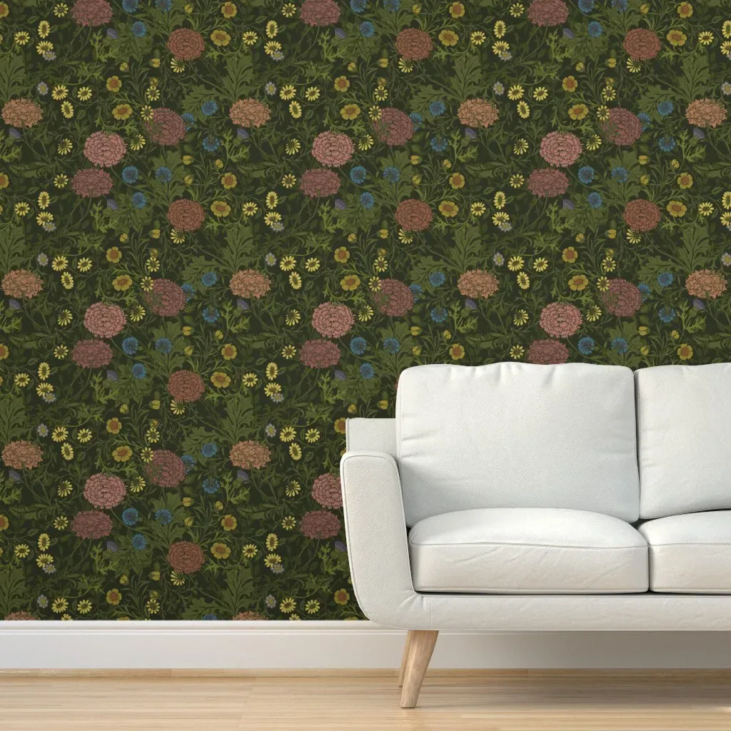 William Morris Cheerwell Peel and Stick Wallpaper - Green product