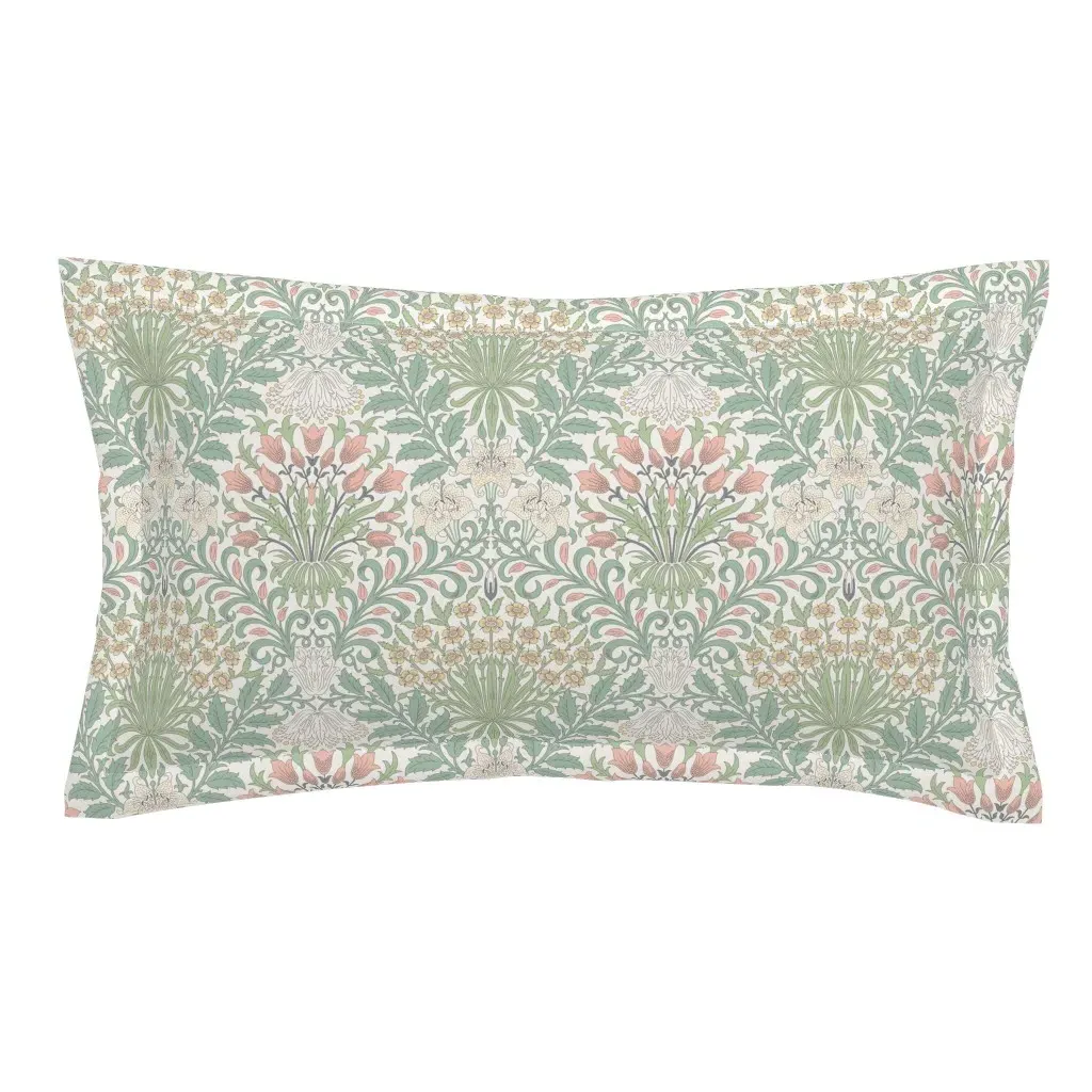 William Morris Garden King Size Pillow Sham - Green product