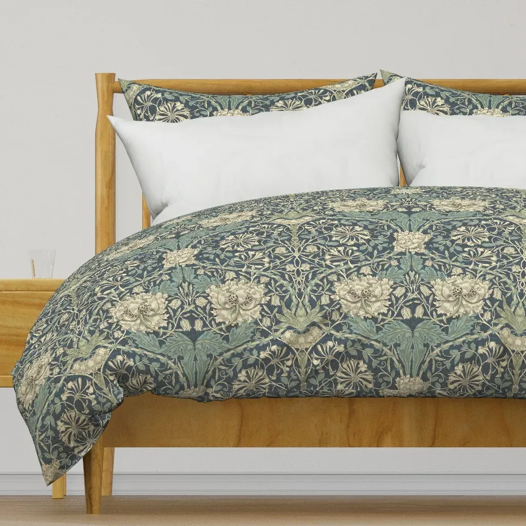 William Morris Honeysuckle Duvet Cover - Beige product