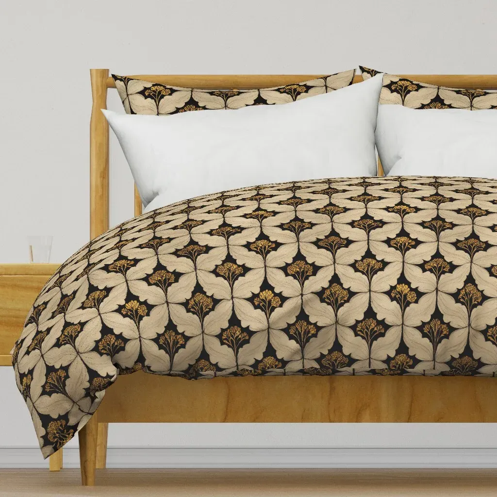 William Morris Inspired Art Duvet Cover - Beige product