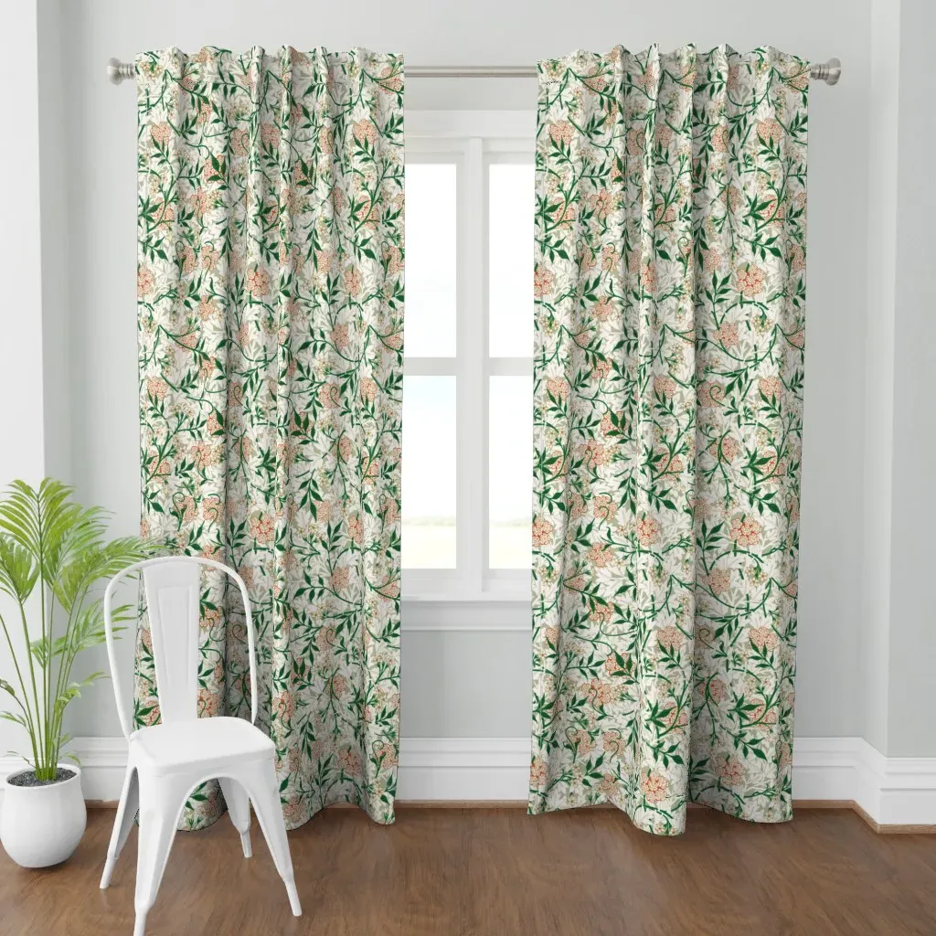 William Morris Jasmine Curtain Panel - Off-White product