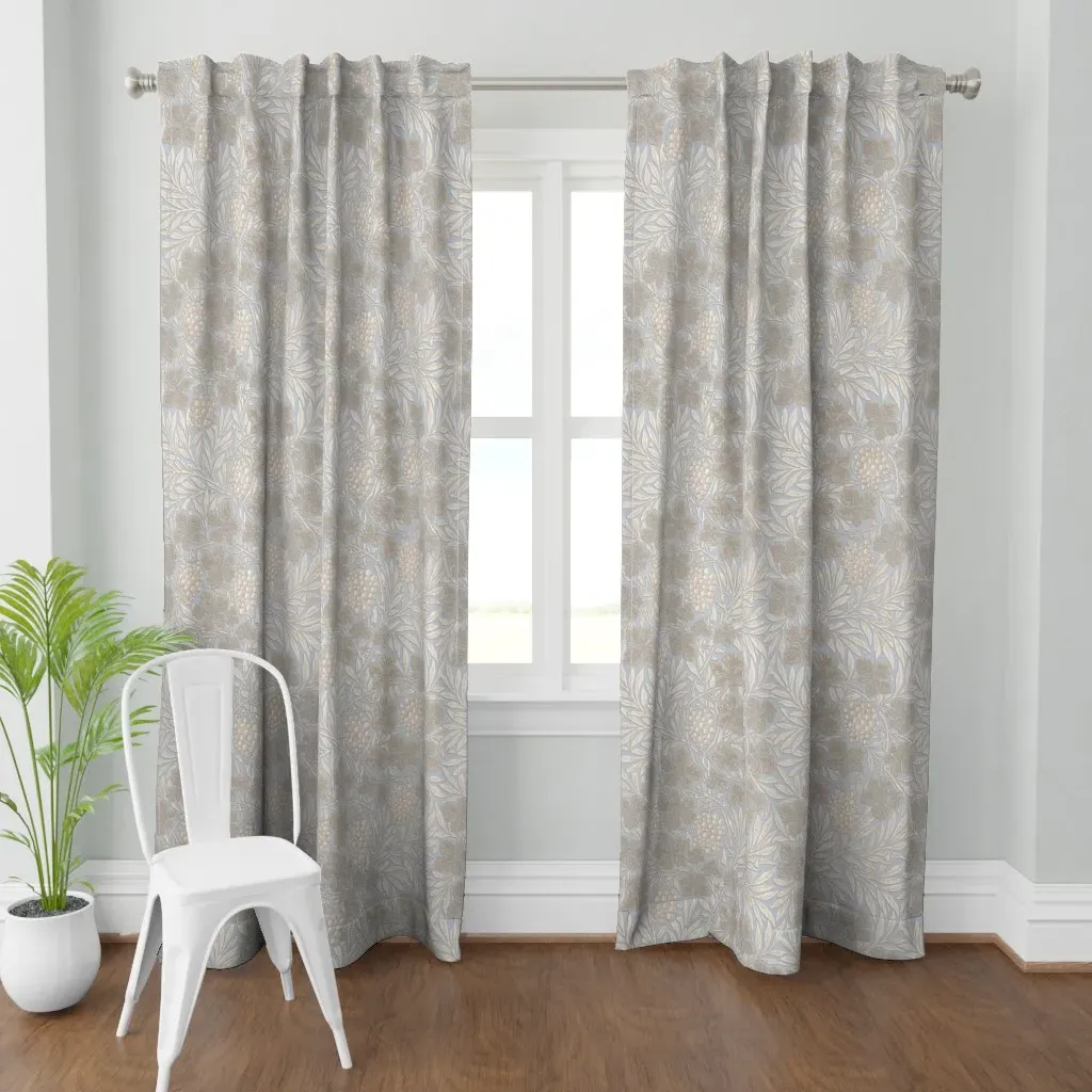 William Morris Jungle Curtain Panel - Light Beige product