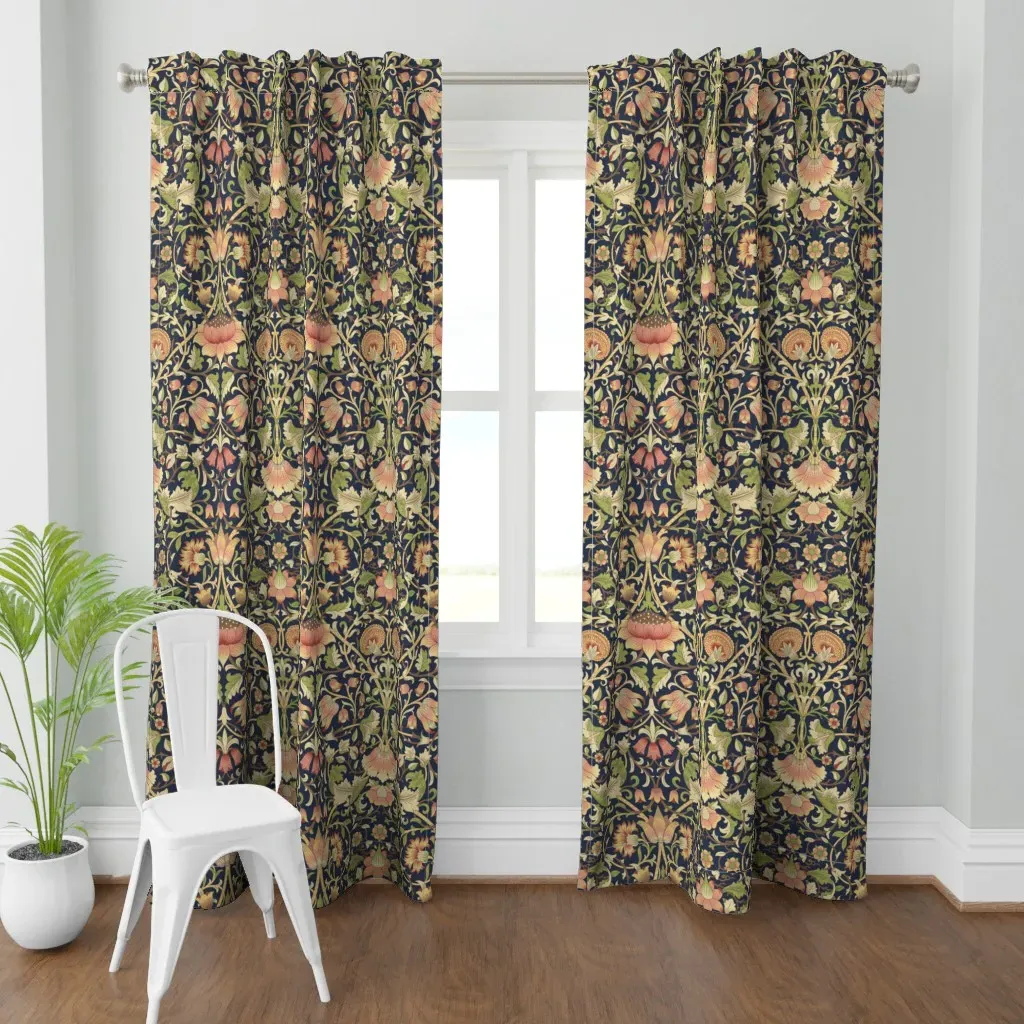 William Morris Lodden8 Curtain Panel - Peach product
