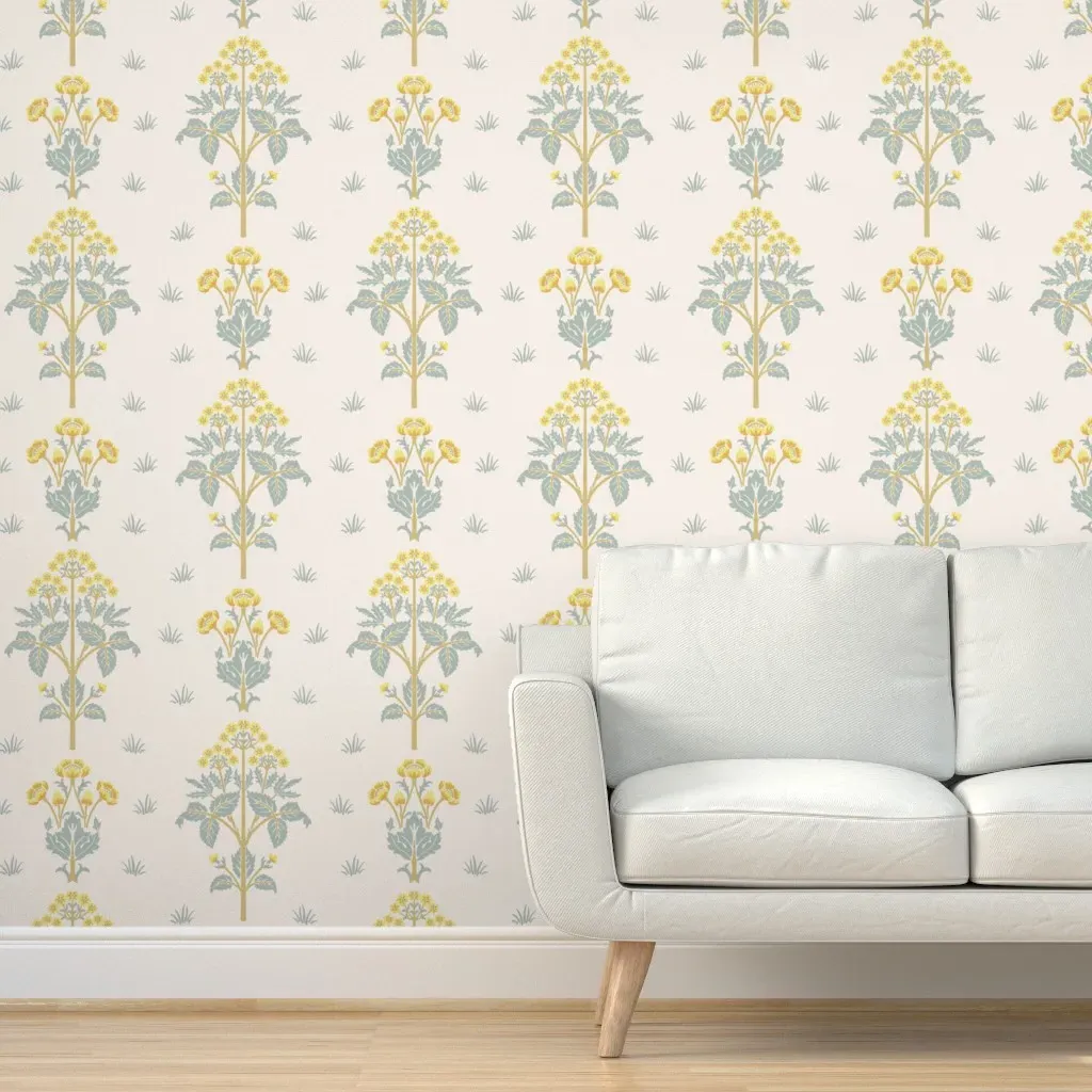 William Morris Meadow Sweet Peel and Stick Wallpaper - Yellow product