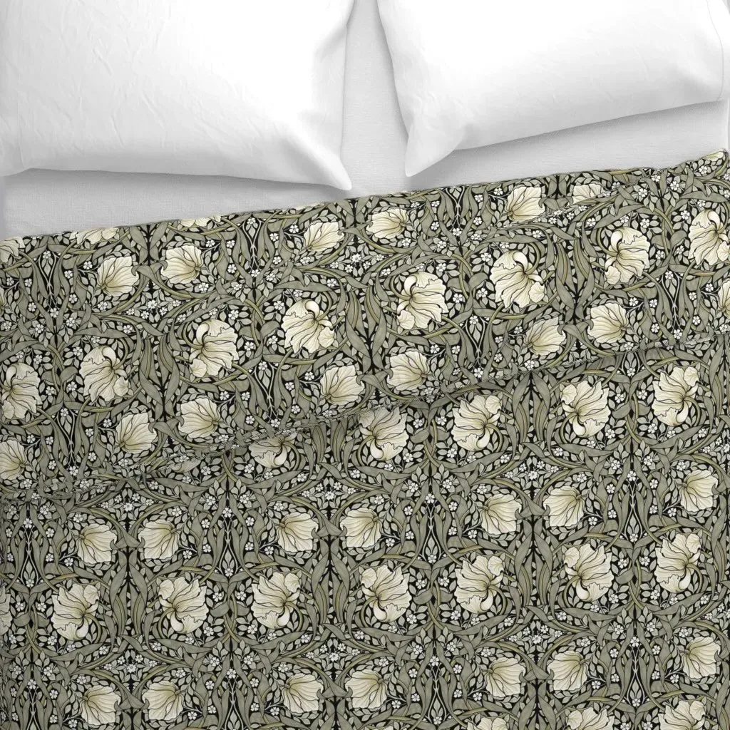 William Morris Pimpernel Duvet Cover - Cream alternate view