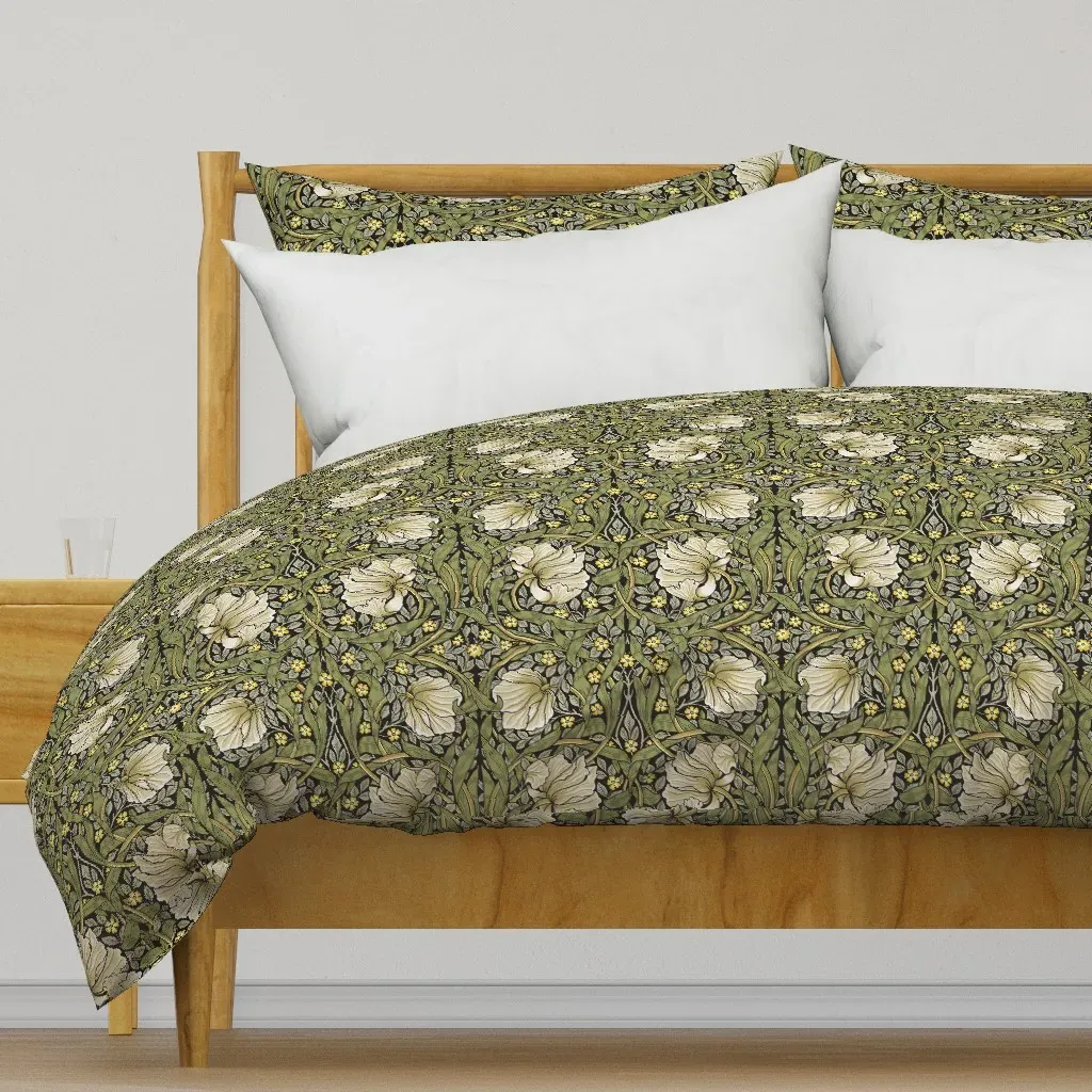 William Morris Pimpernel Duvet Cover - Green product