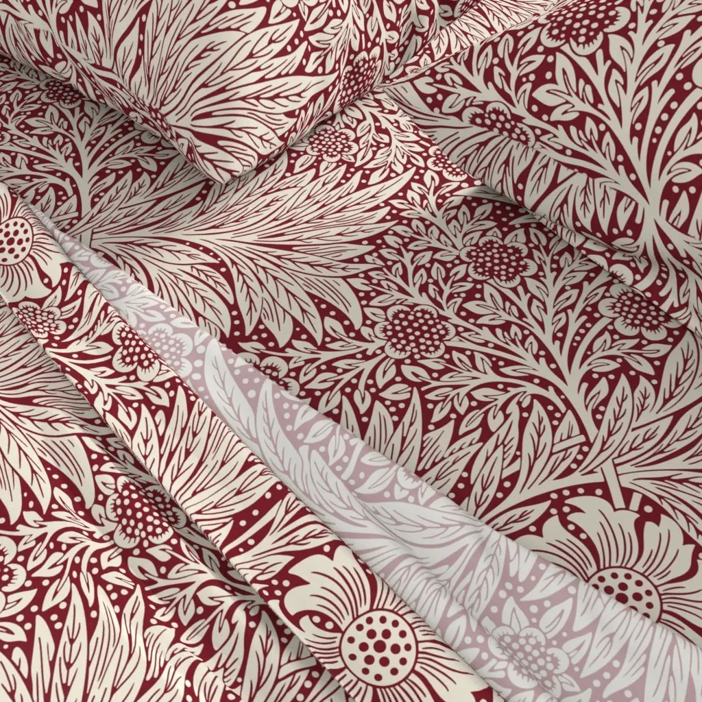 William Morris Pure Marigold Queen Sheet Set - Cream alternate view