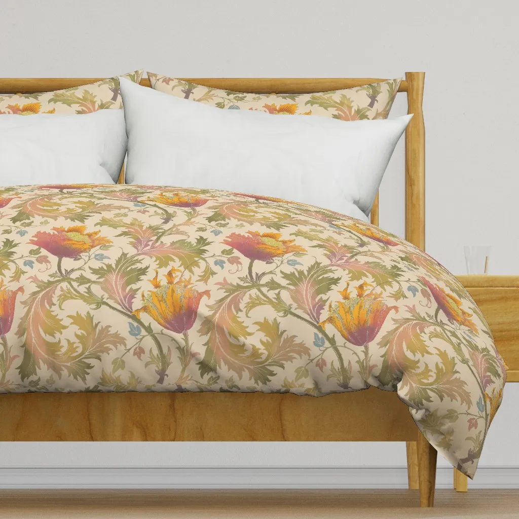 William Morris Remixed Duvet Cover - Muted Orange product