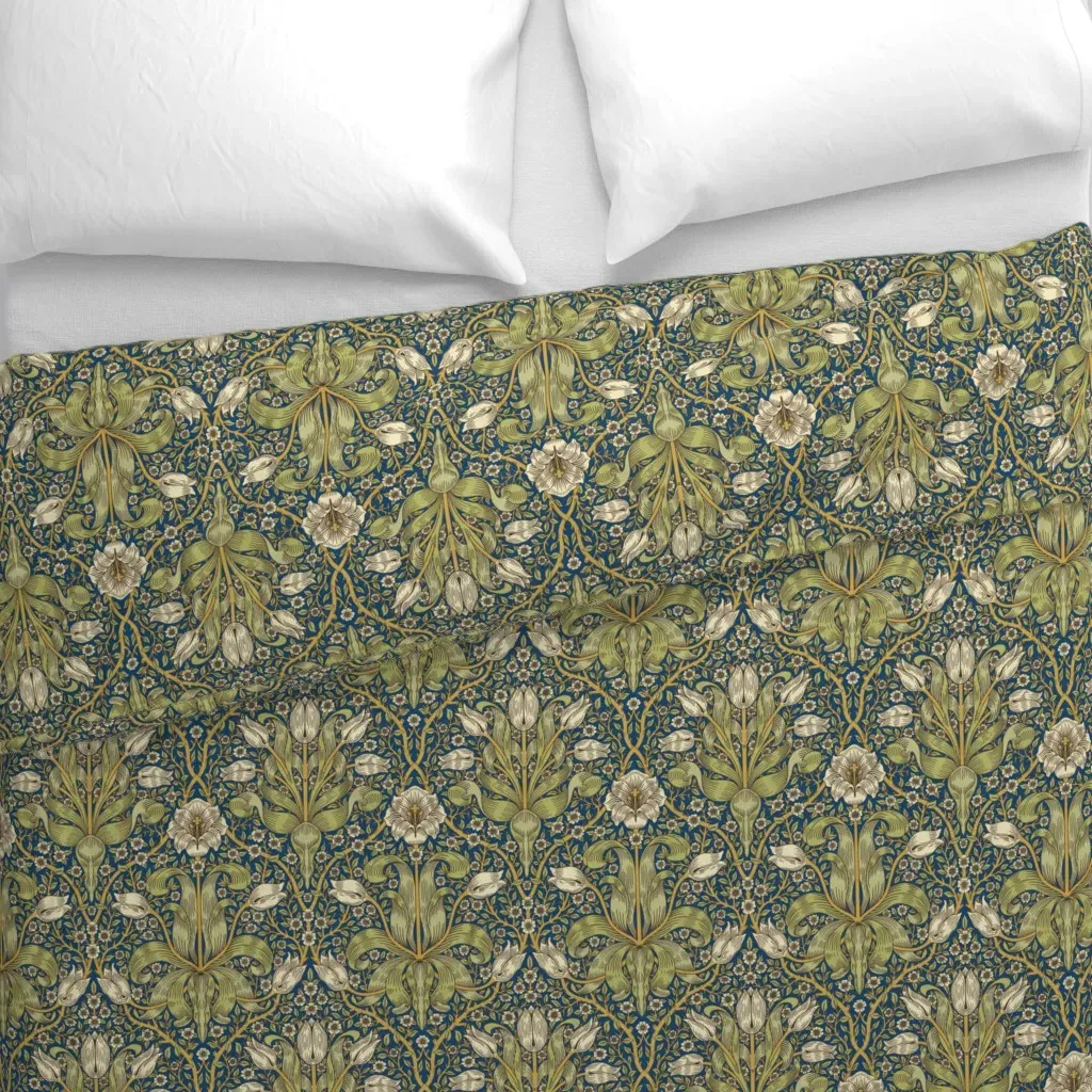 William Morris Spring Duvet Cover - Green alternate view