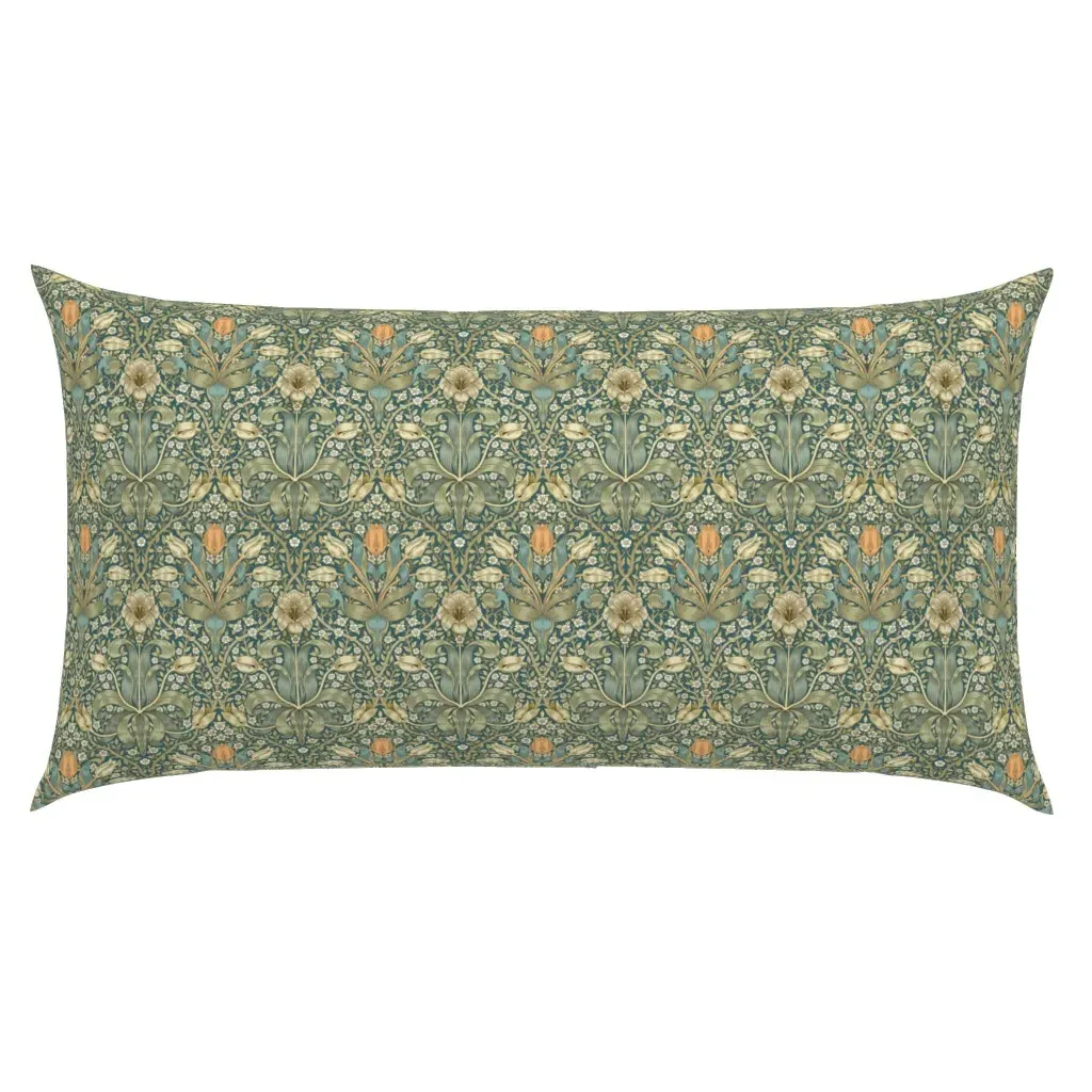William Morris Spring Thicket King Pillow Sham - Teal product