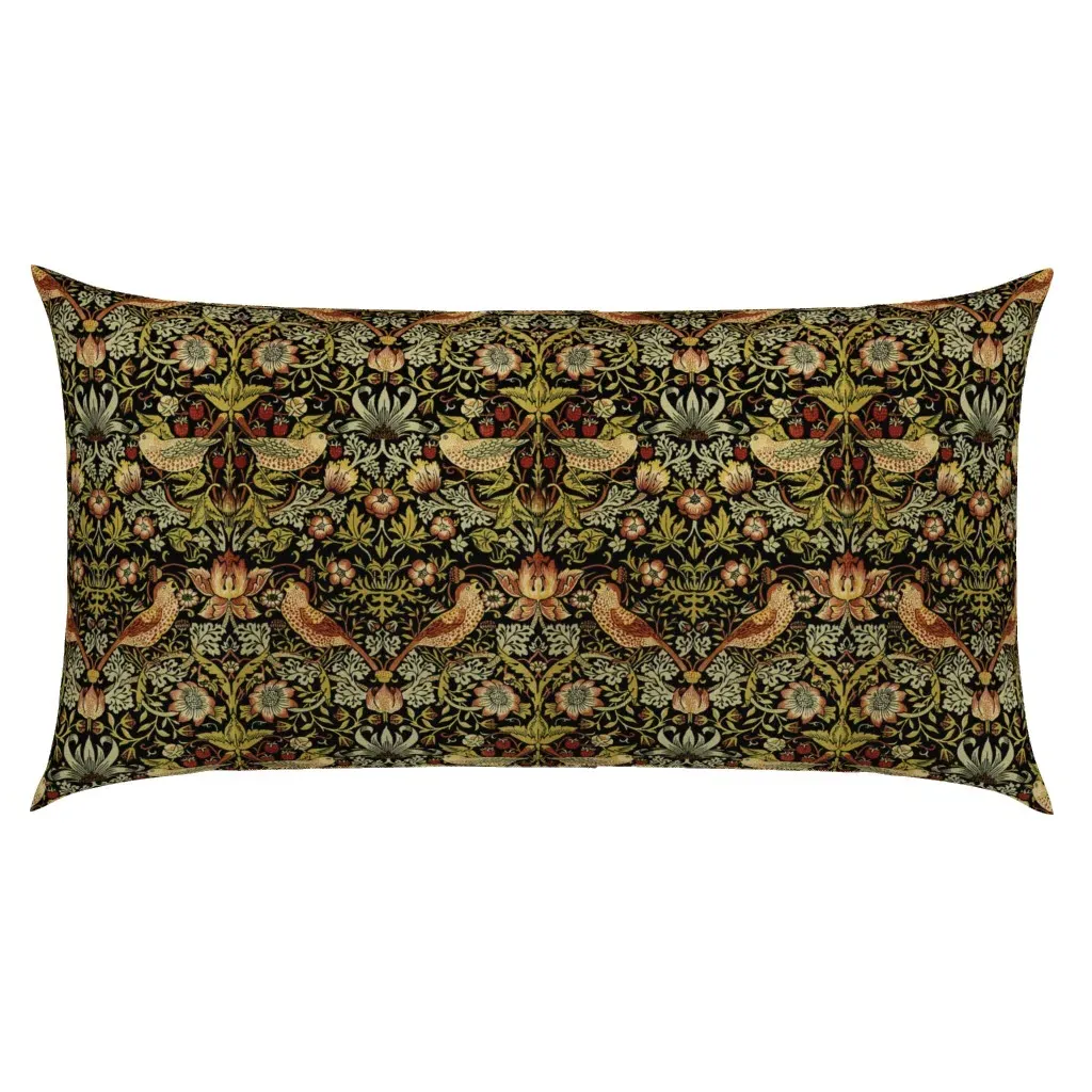 William Morris Strawberry Thief King Pillow Sham - Gold product