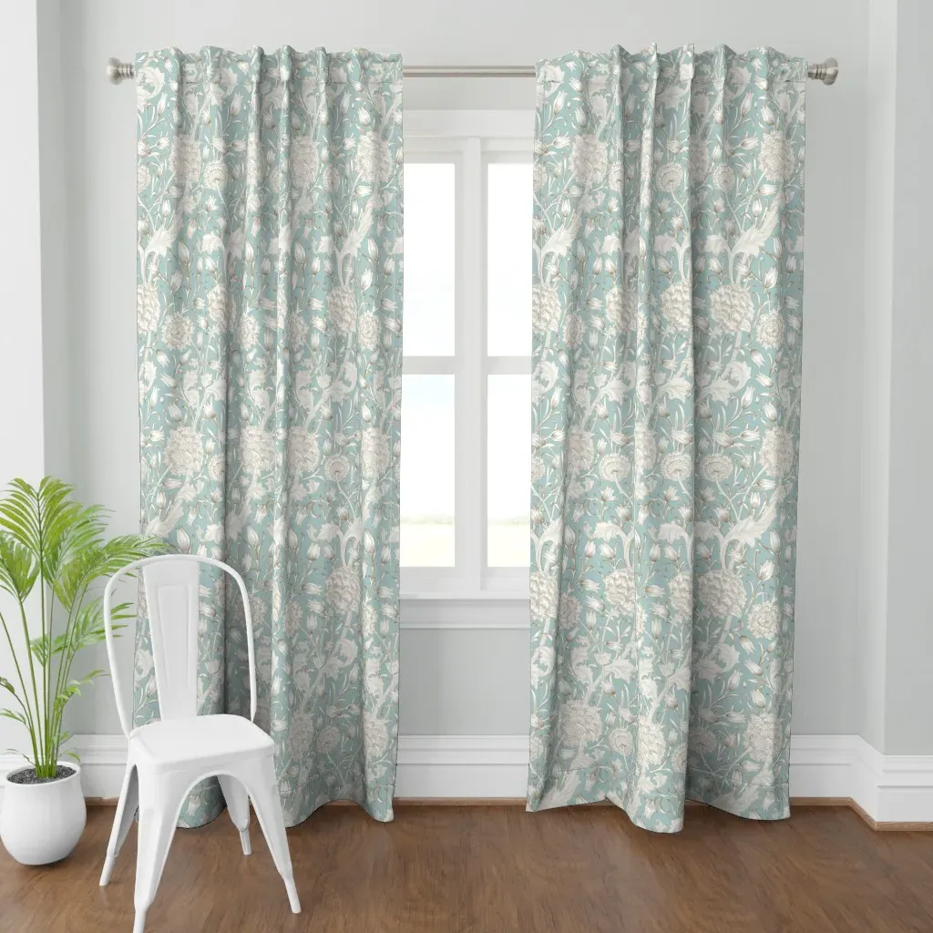 William Morris Wild Curtain Panel - Beige product