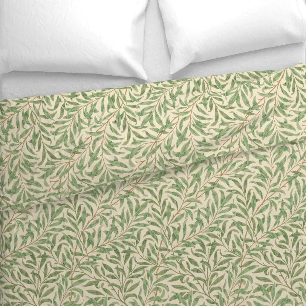 William Morris Willow Bough Duvet Cover - Green alternate view