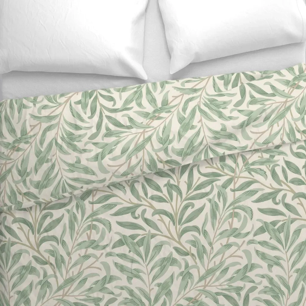 William Morris Willow Bough Duvet Cover - Green alternate view