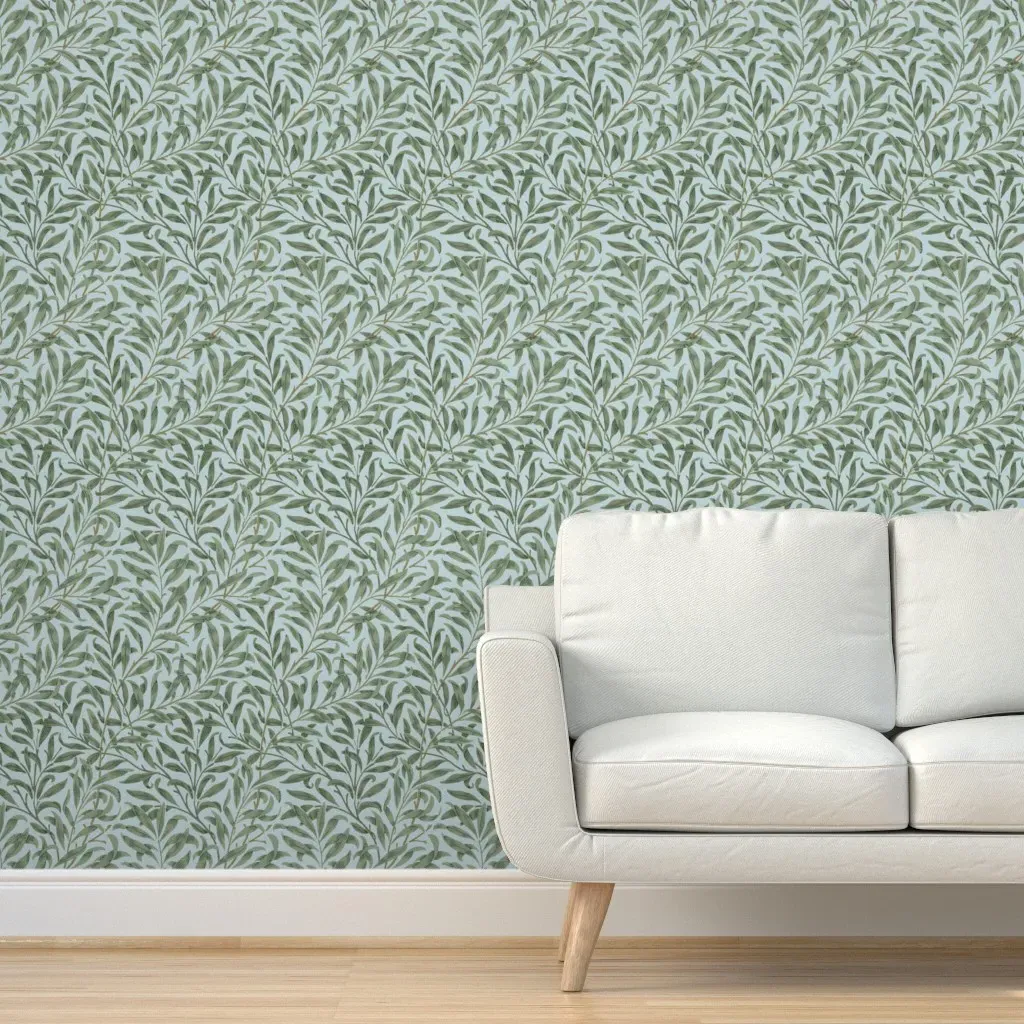 William Morris Willow Bough Peel and Stick Wallpaper - Green product