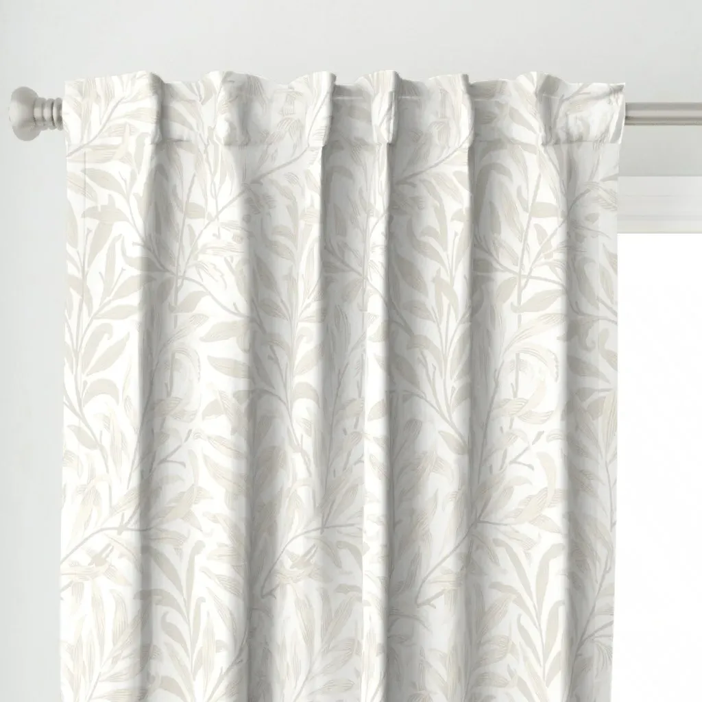 Willow Bough Curtain Panel - Off-White alternate view