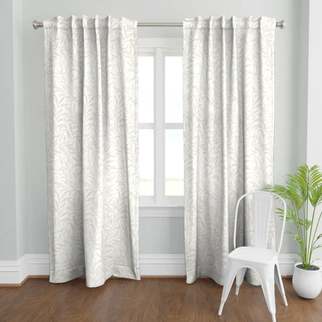 Willow Bough Curtain Panel - Off-White product