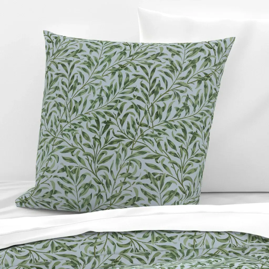 Willow Bough W. Morris Euro Pillow Sham - Green product