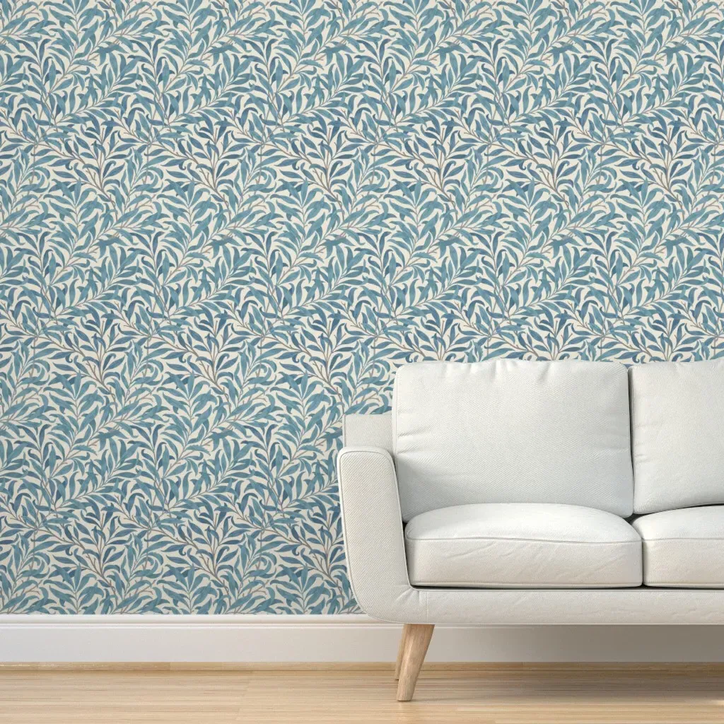 Willow Bough William Morris Peel and Stick Wallpaper - Teal product