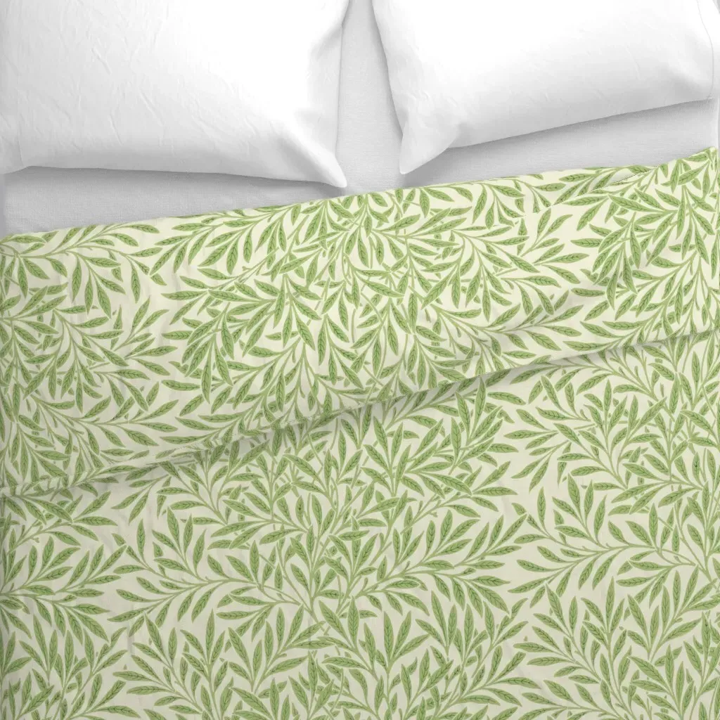 Willow William Morris Duvet Cover - Green alternate view