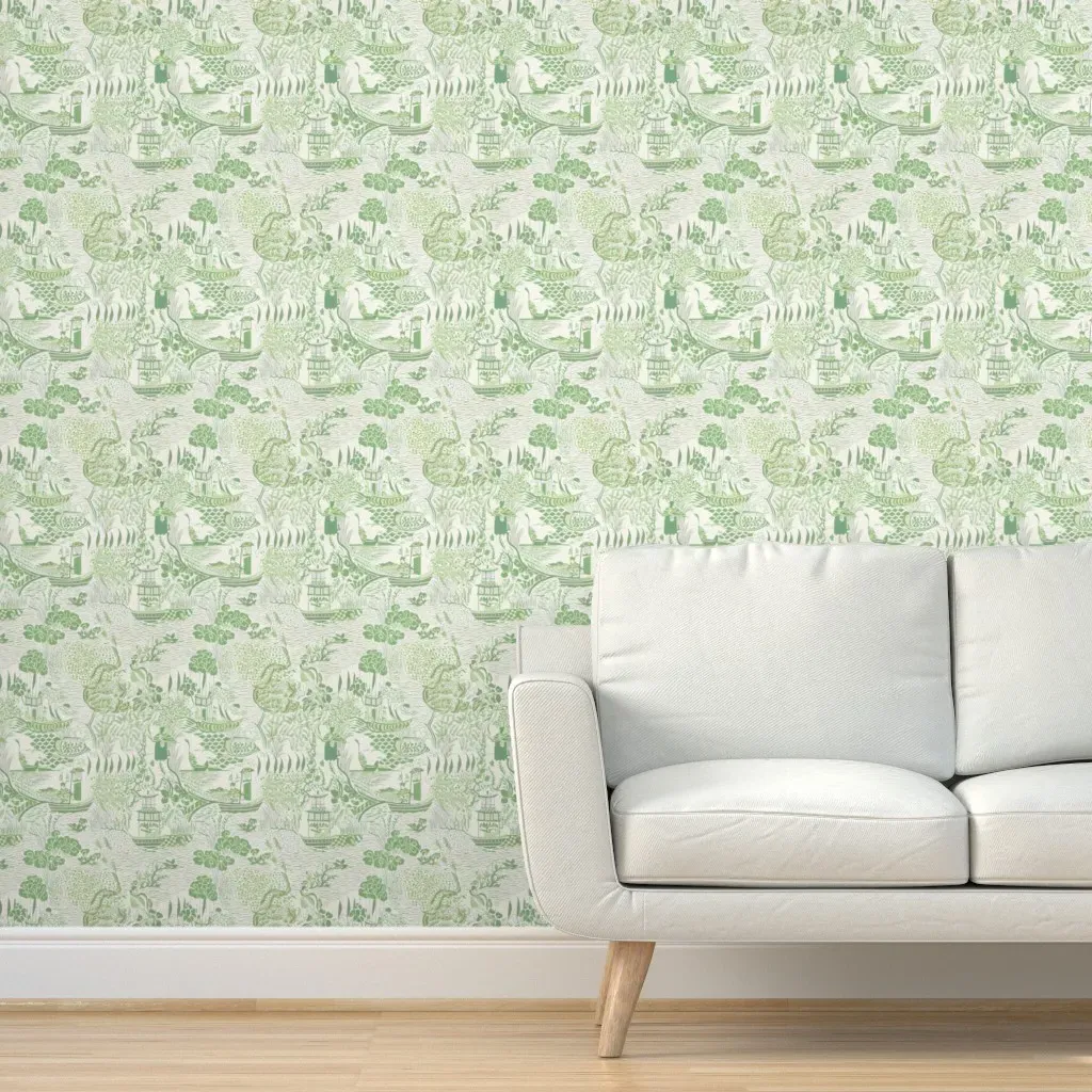 Willowland Peel and Stick Wallpaper - Light Green product