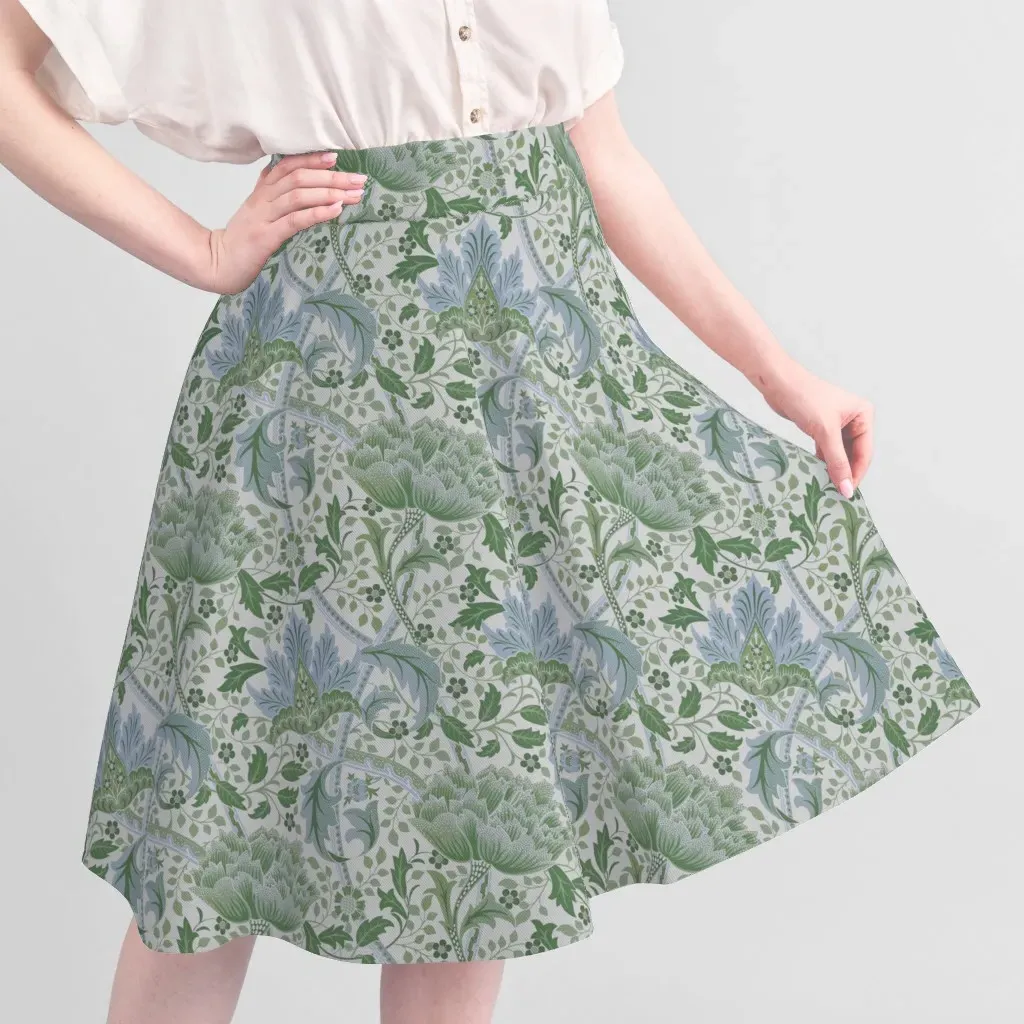 Windrush In River Willow Sport Pique Fabric - Green alternate view