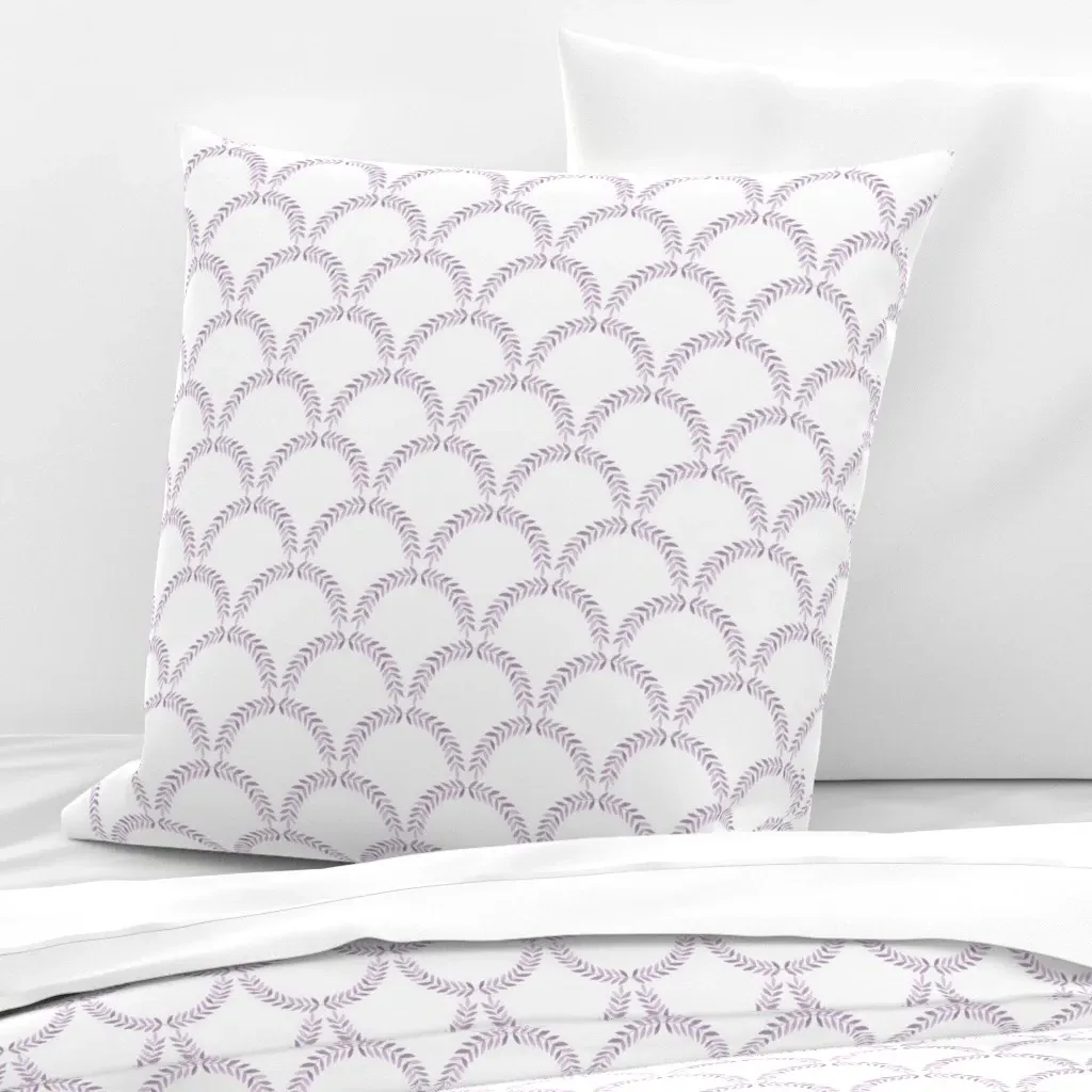 Winifred Euro Pillow Sham - Lavender product