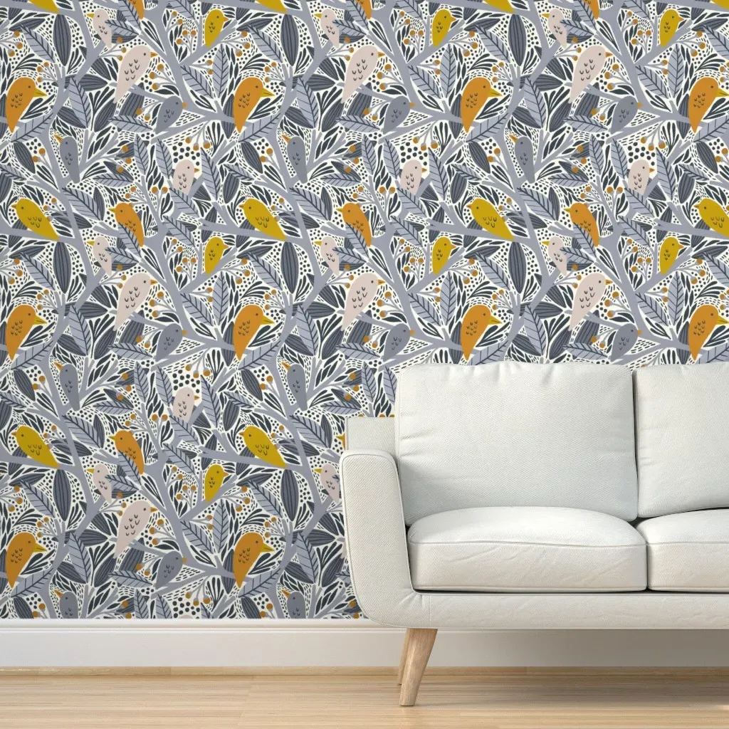 Winslow Peel and Stick Wallpaper - Gray product