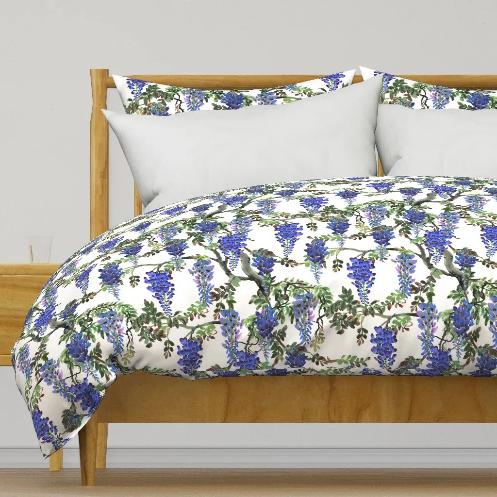 Wisteria Duvet Cover - Purple product