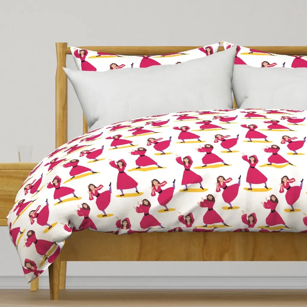 Withering Kate Duvet Cover - Pink product