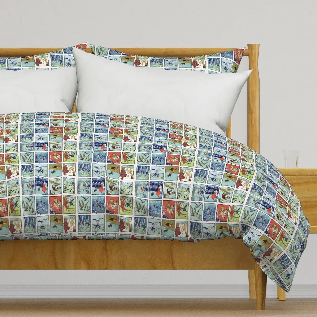 Wonderful Wizard Of Oz Duvet Cover - Light Blue product