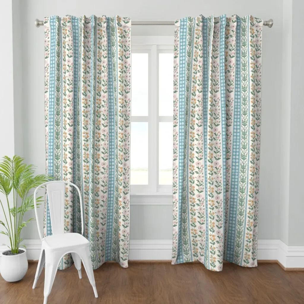 Woodhouse Wildflower Curtain Panel - Off-White product