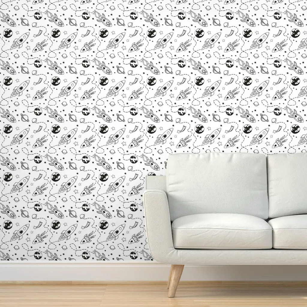 Worldspace Peel and Stick Wallpaper - Black product