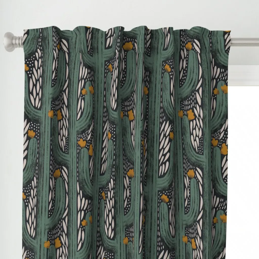 Wyatt Curtain Panel - Sage Green alternate view