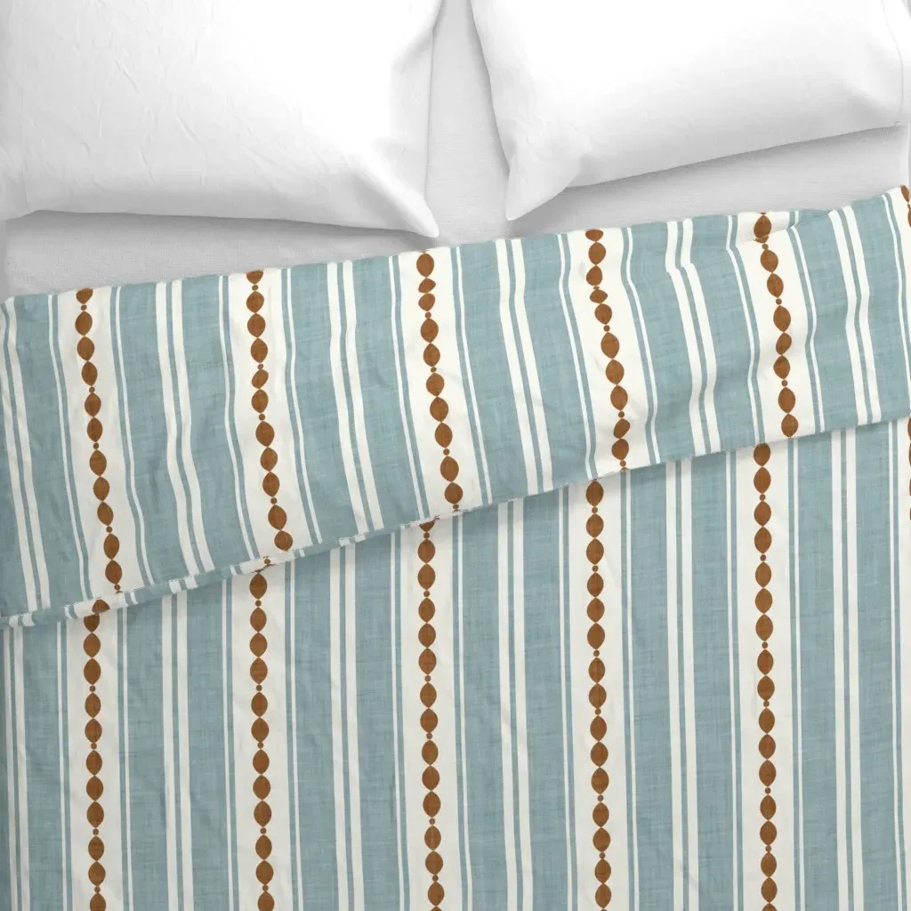 XL Decorative Duvet Cover - Light Blue alternate view