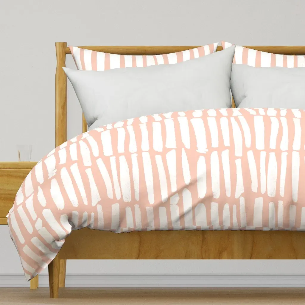 XL Organic Wabi-Sabi Hand Duvet Cover - White product