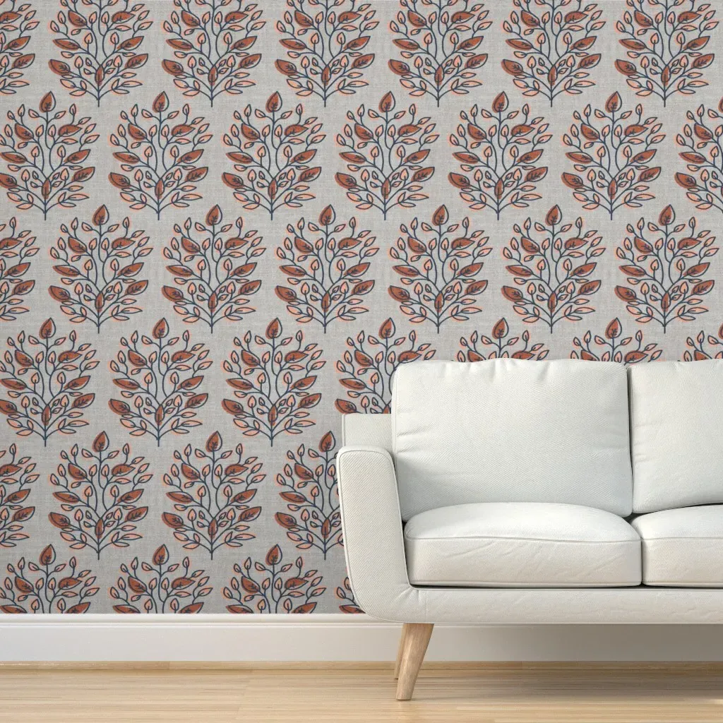 Yumi Sunset Peel and Stick Wallpaper - Dusty Rose product