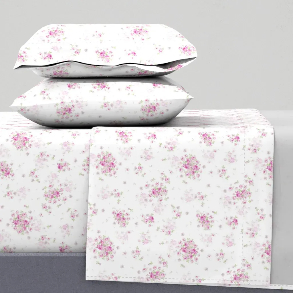Yves Petite Sorbet Queen Sheet Set - Pink product
