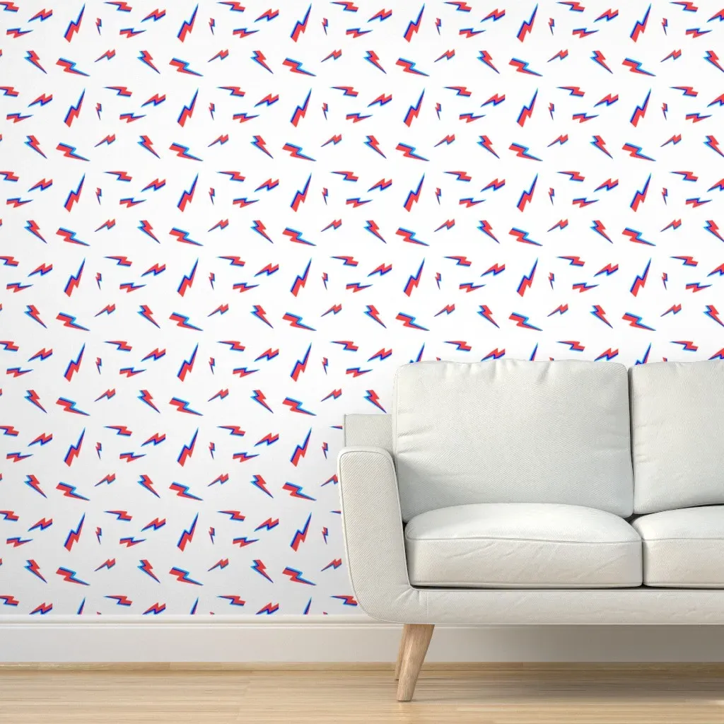 Ziggy Tribute Peel and Stick Wallpaper - Red product
