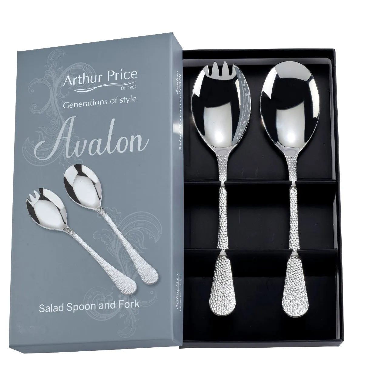 Avalon Salad Servers Pair - Champagne product