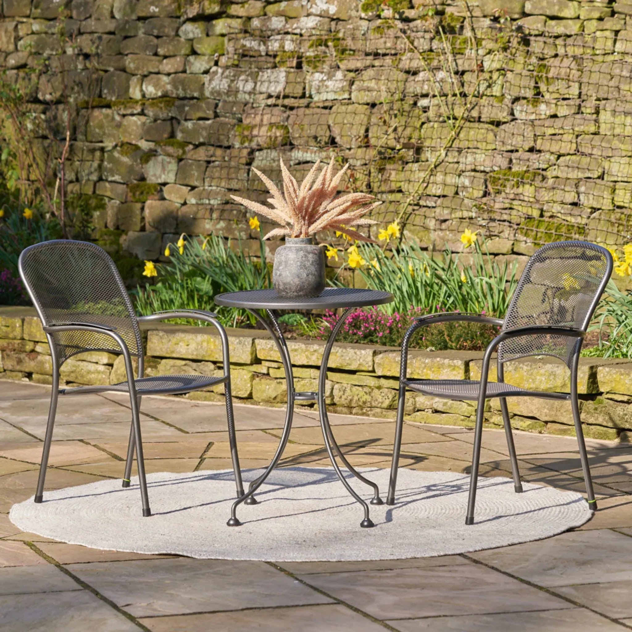 Carlo Bistro Set with Stackable Chairs product