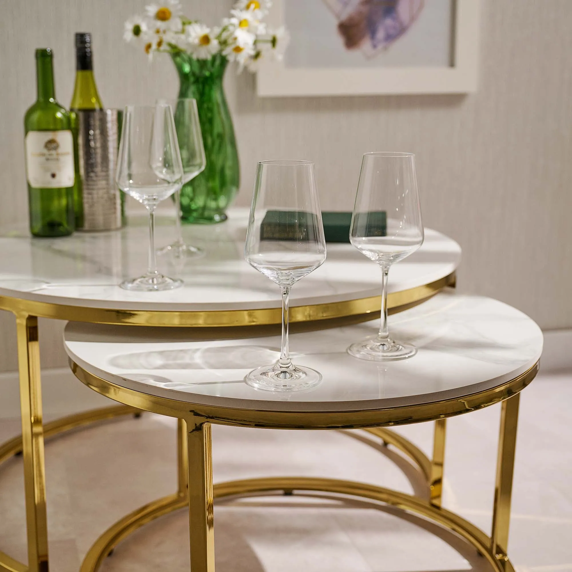 Dartington Cheers Set of 4 White Wine Glasses - Crystal product