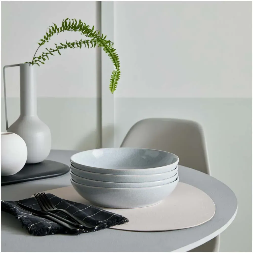 Denby Dove Grey Set of 4 Pasta Bowls - Grey, Stoneware product