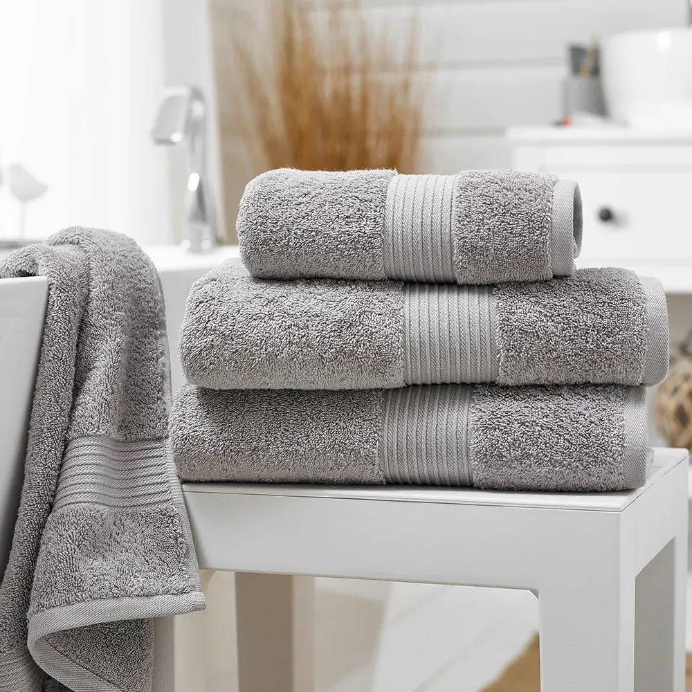 Deyongs Bliss Bath Towel - Grey, Pima Cotton product