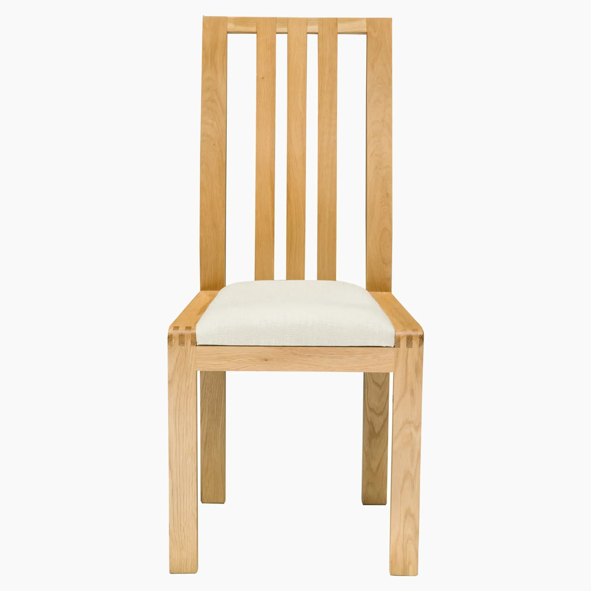 Ercol Bosco Dining Chair - Cream, Oak product